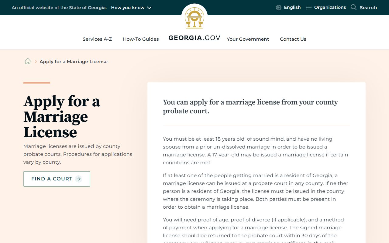 Chatham County marriage records Georgia marriage license guide