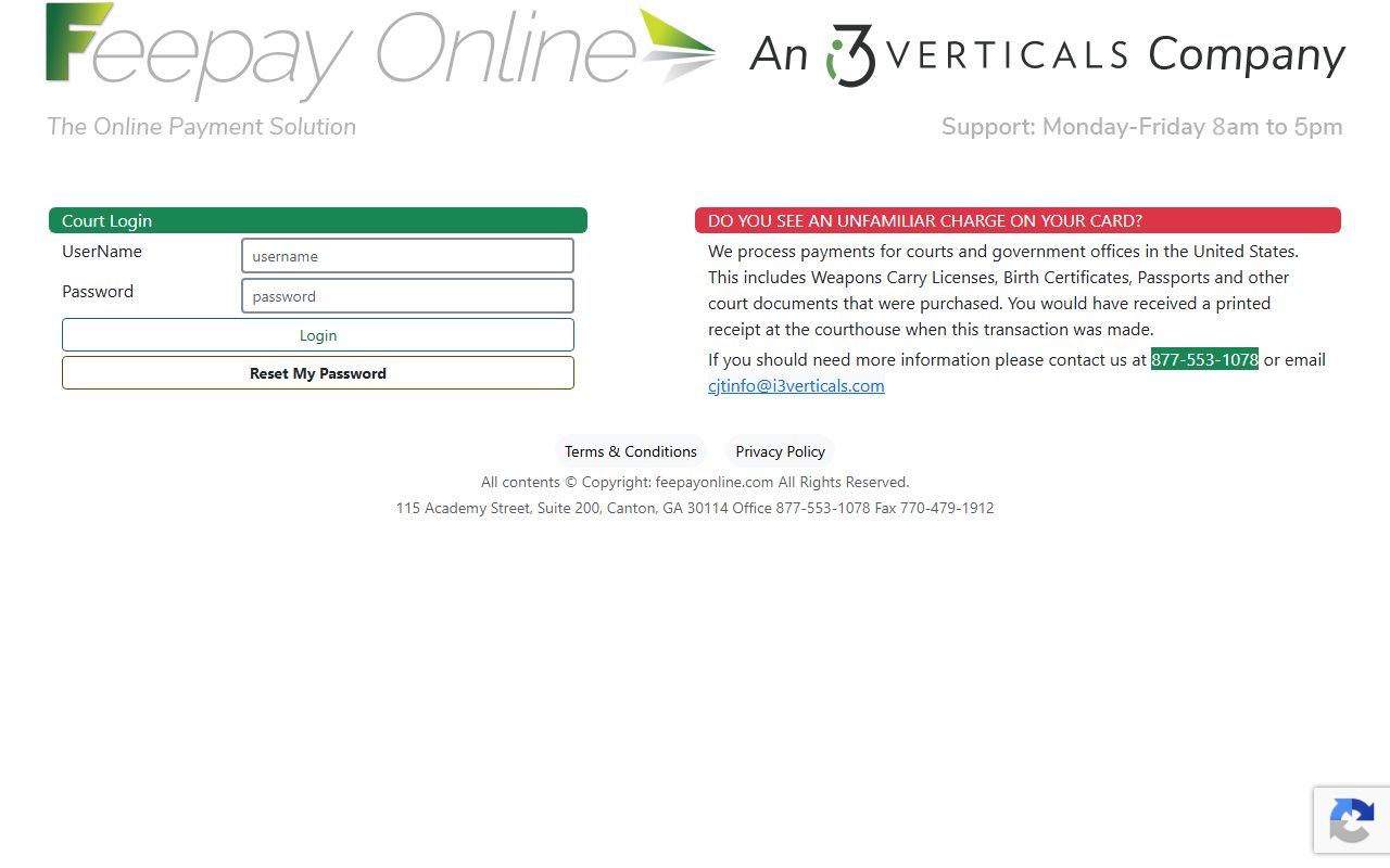 Chatham County marriage records certified copy payment portal